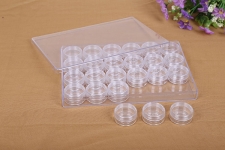 Plastic Bead Container, Rectangle  plastic boxes 24cm*16cm*3cm