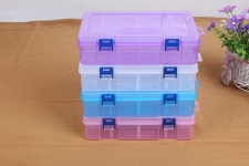 Plastic Bead Container, Rectangle  plastic boxes 23cm*16cm*6cm  8 rooms