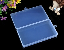 Plastic Bead Container, Rectangle  plastic boxes  18*10*2.4 cm  sell by pcs