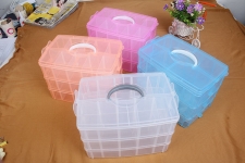 Plastic Bead Container, Rectangle  plastic boxes   25cm*17cm*18.7cm