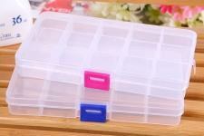 Plastic Bead Container, Rectangle  plastic boxes 17.6cm*10.2cm*2.2cm