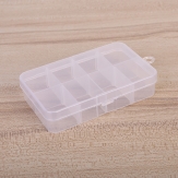 Plastic Bead Container, Rectangle  plastic boxes  10.6*6.5*2.3cm
