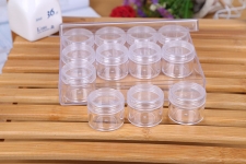 Plastic Bead Container, Rectangle  plastic boxes    16.3*12.3*2.7cm