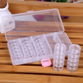 Plastic Bead Container, Rectangle  plastic boxes  18.6*8.6*3.3cm