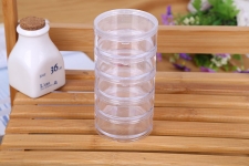 Plastic Bead Container, Rectangle  plastic boxes7cm*7cm*13.5cm