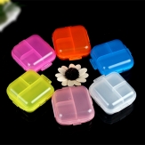 Plastic Bead Container, Rectangle  plastic boxes  13.2*7.2*2.3