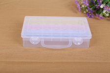Plastic Bead Container, Rectangle  plastic boxes  22.4cm*12.8cm*5.5cm
