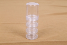 Plastic Bead Container, Rectangle  plastic boxes   3.5cm*3.5cm*10.5cm