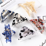 fashion Hair Claw Clips in plastic many color for choice