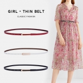 women's  girl thin  dress pu belt   belt   fashion belt
