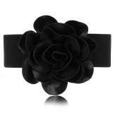 women's  big flower   dress elastic  belt   belt   fashion belt