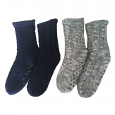 Slipper men's  Socks Winter Warm Fleece Lined Sock Ladies Soft Fluffy socks