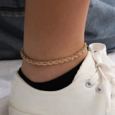 Chain  Ankle Bracelet  Ankle foot chain jewelry handmade