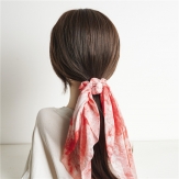 handmade elaistc Hair Scrunchies, Cloth, Bowknot, printing, gingham & for woman