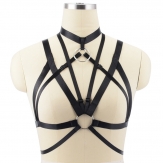 hand made elastic body harness Hollow body bra