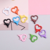 Button color love button baking paint DIY bag doll hook pen stationery key chain accessories