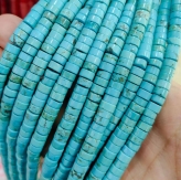 Blue Turquoise gemstone beads  sold by pcs